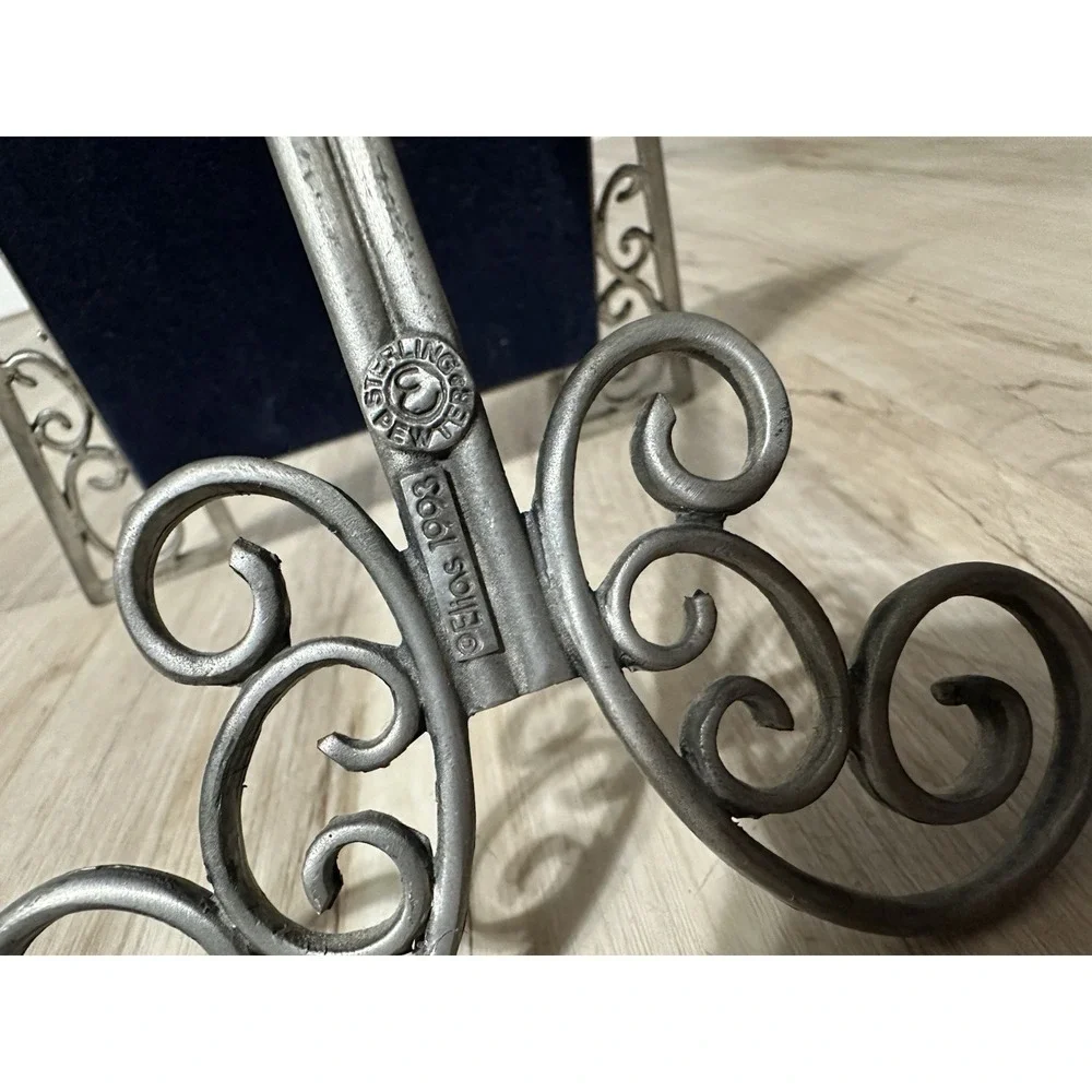 Elias 1993‎ Antique Sterling Silver Pewter 4x6 Picture Frame